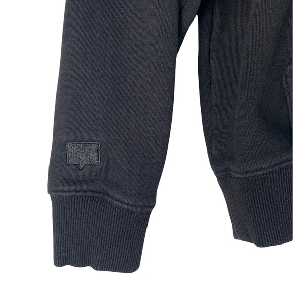 NICEKICKS Men‘s Size Small NICE. Logo Hoodie Black - Picture 8 of 13